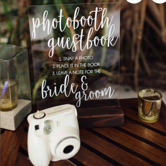 Photo Booth Guestbook Sign - Picture 2 of 4
